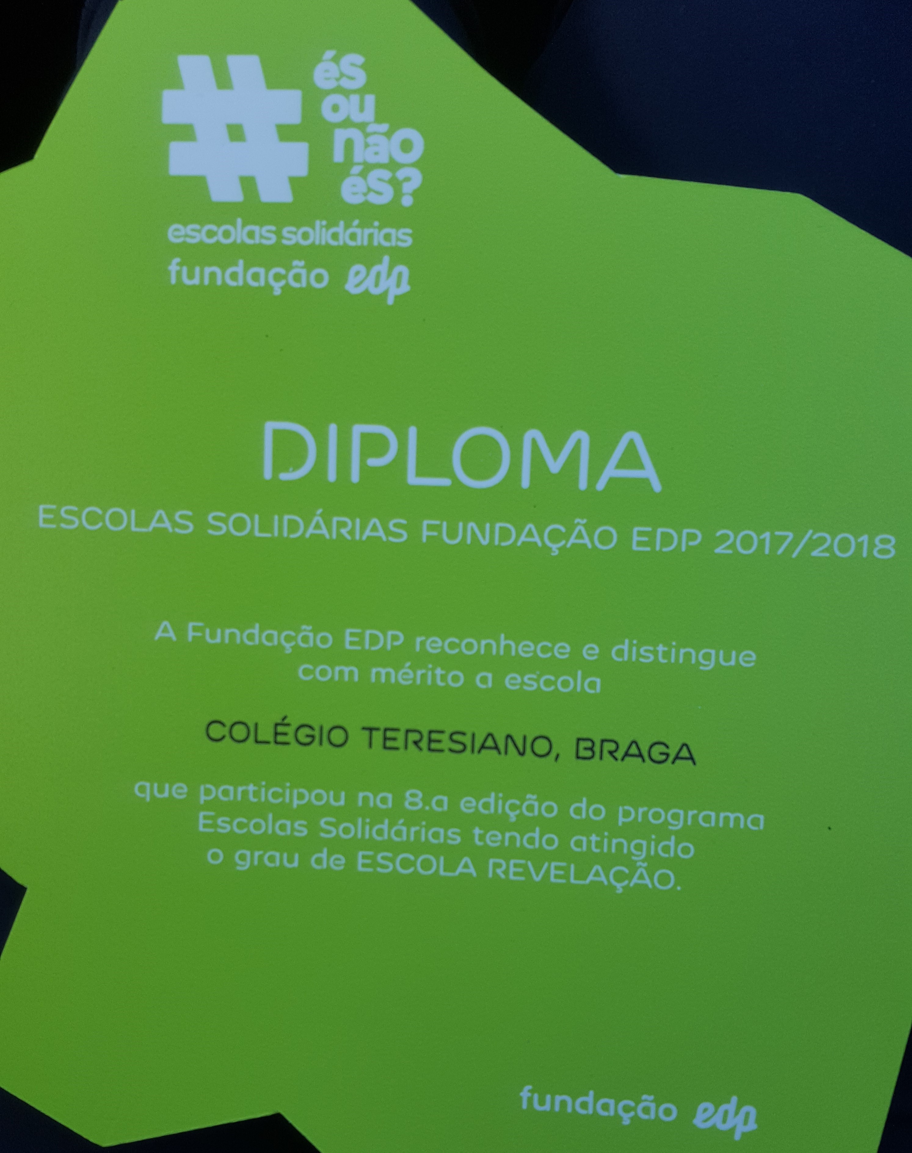 Colégio Teresiano de Braga - Escolas Solidárias
